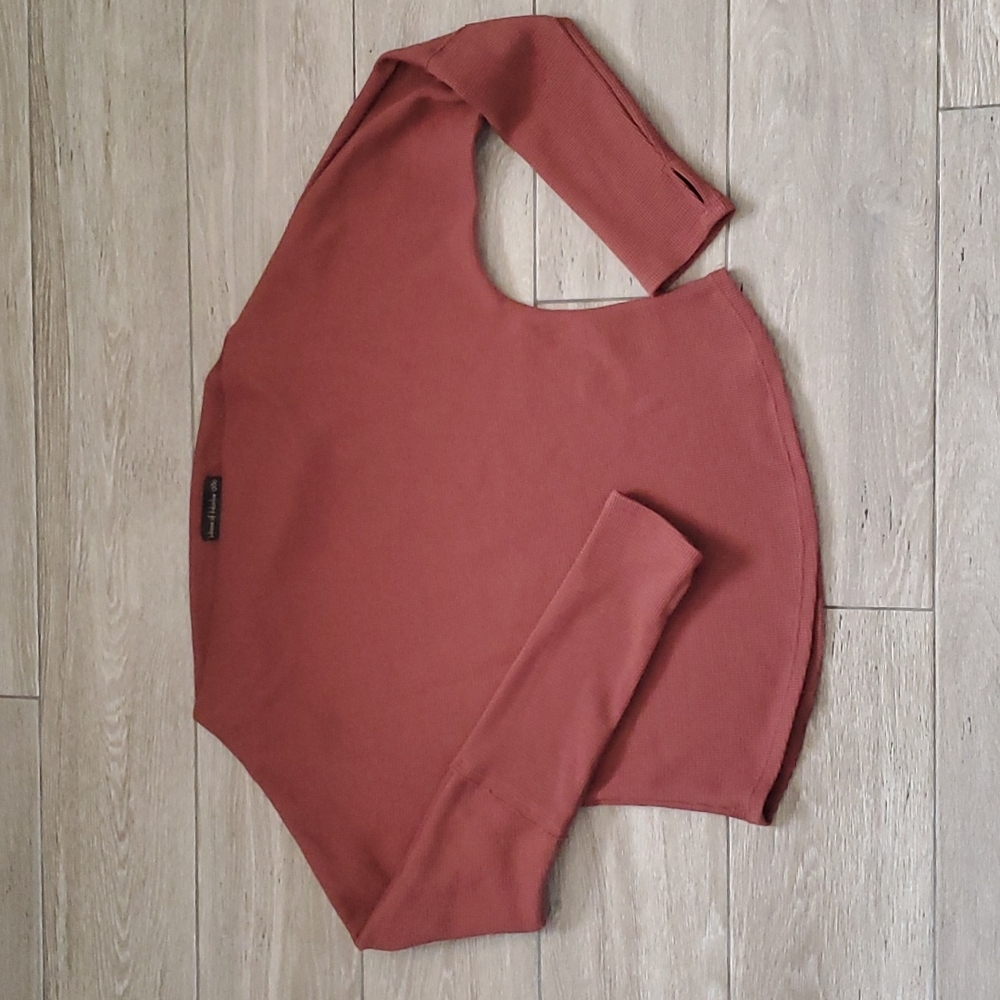 House of Harlow thermal long sleeve top